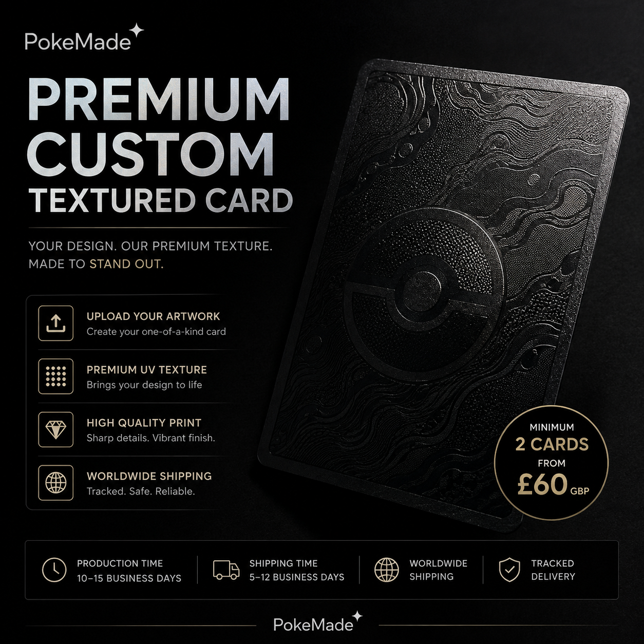 Custom Premium Textured Card
