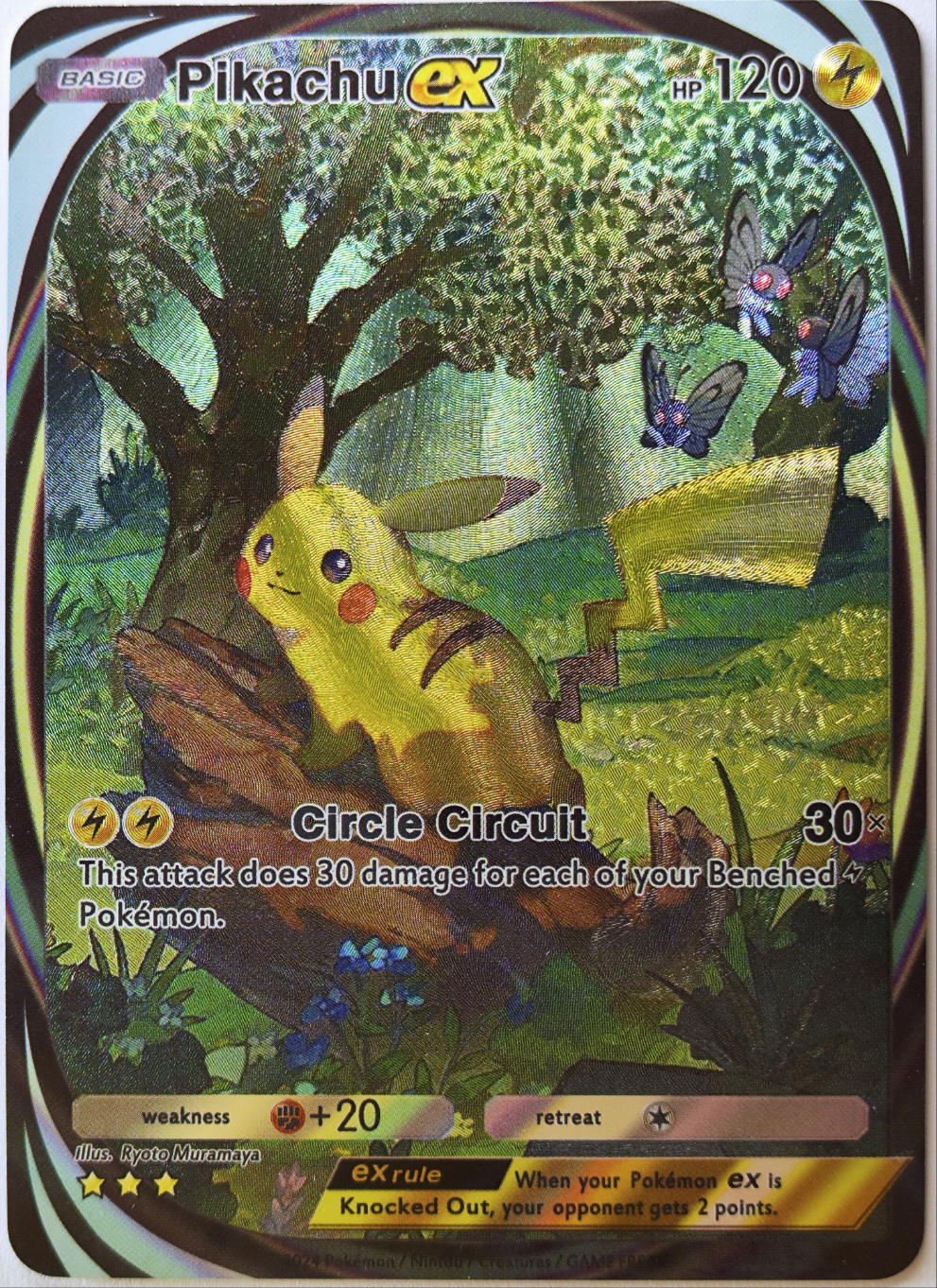 Custom-Made Pikachu EX Pokémon TCG Pocket – Immersive