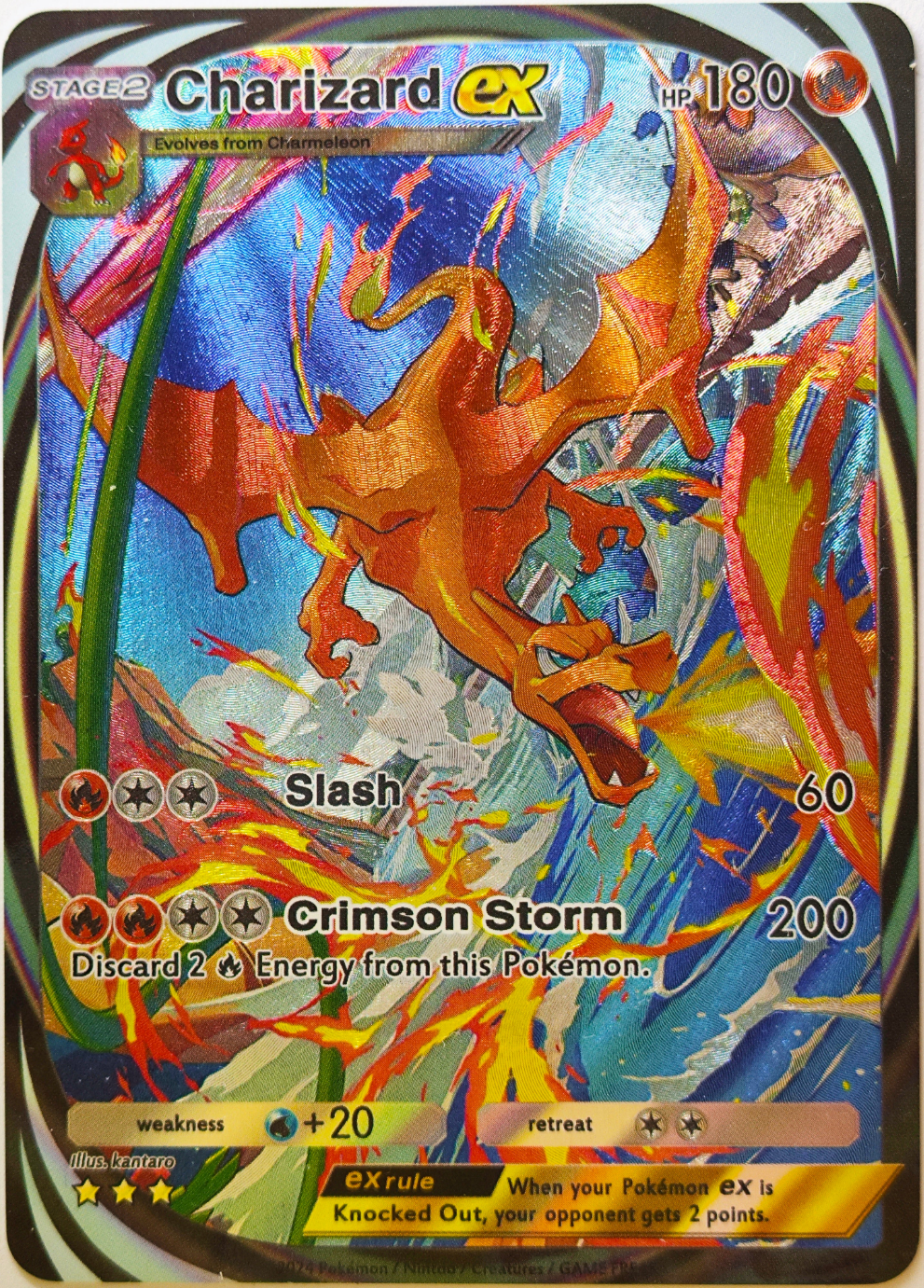 Custom-Made Charizard EX Pokémon TCG Pocket – Immersive