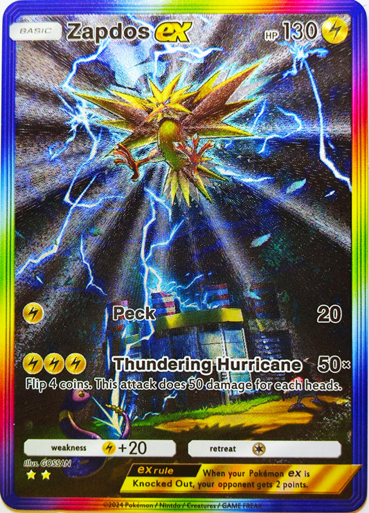 Custom-Made Zapdos EX Pokémon TCG Pocket - Special full art