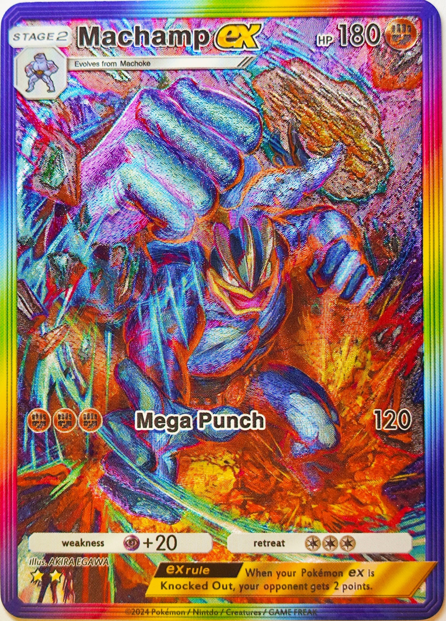 Custom-Made Machamp EX Pokémon TCG Pocket – Special full art