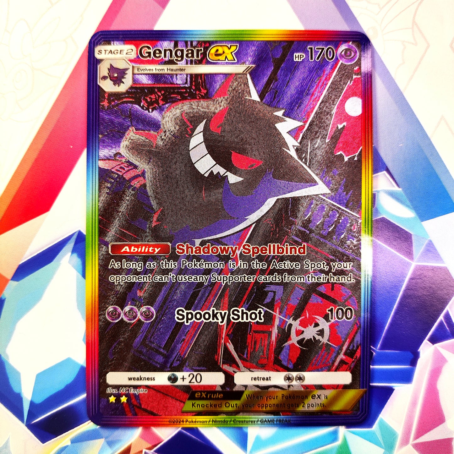 Custom-Made Gengar EX Pokémon TCG Pocket - Special full art