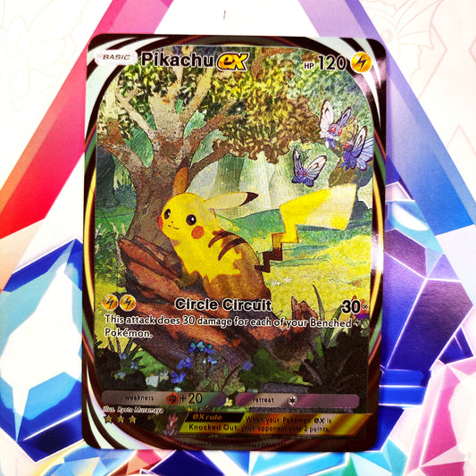 Custom-Made Pikachu EX Pokémon TCG Pocket – Immersive