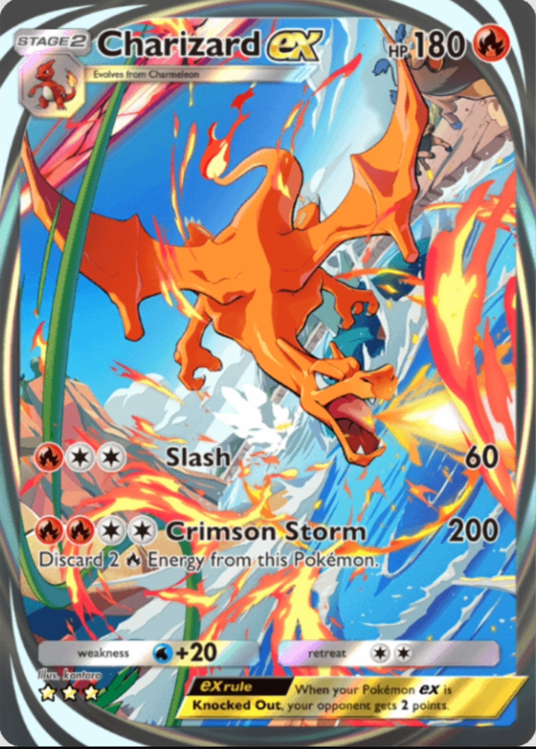 Custom-Made Charizard EX Pokémon TCG Pocket – Immersive