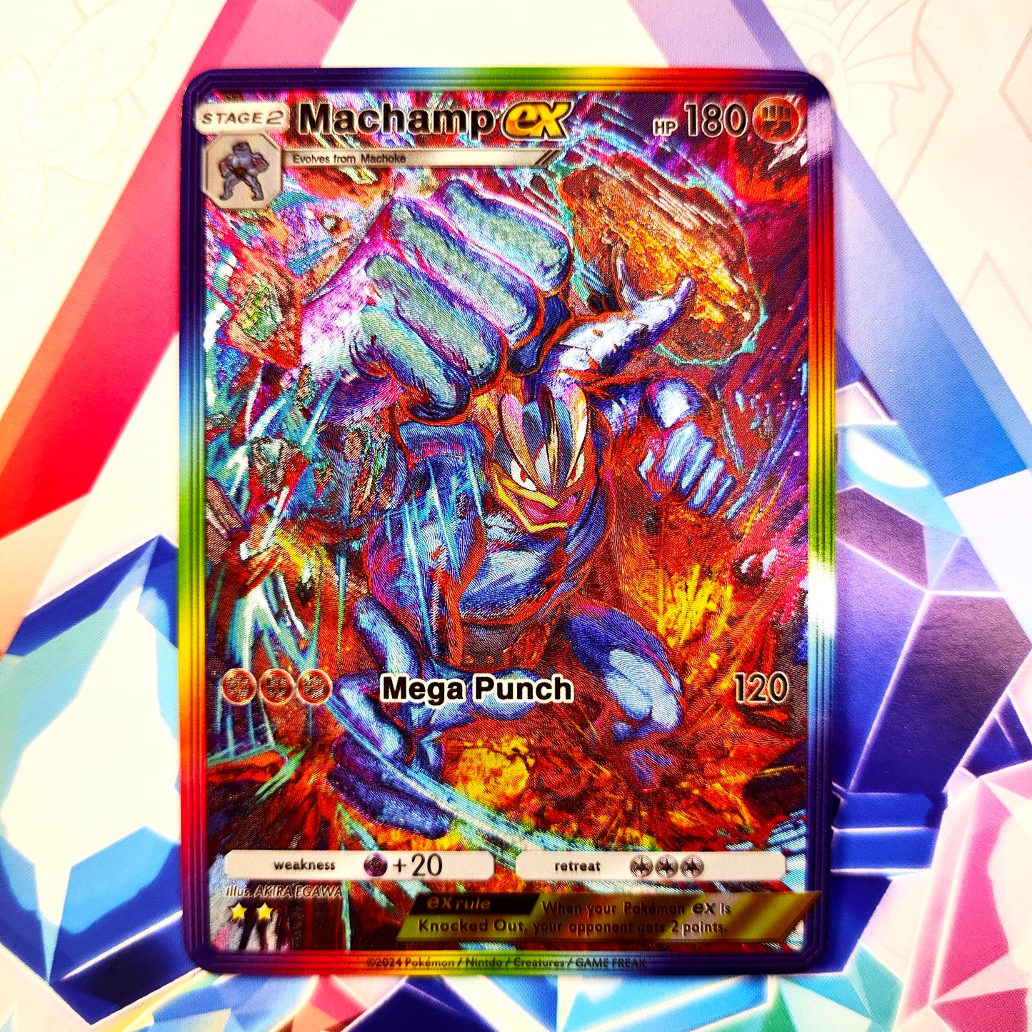 Custom-Made Machamp EX Pokémon TCG Pocket – Special full art