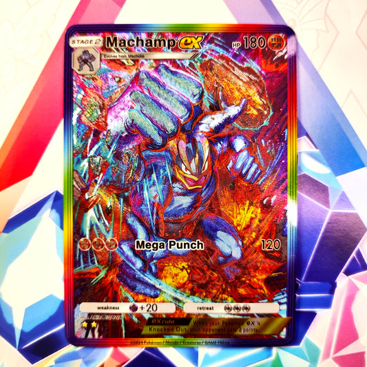 Custom-Made Machamp EX Pokémon TCG Pocket – Special full art
